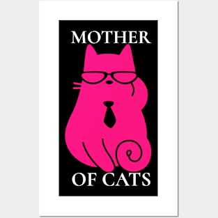 Cat Mom Posters and Art